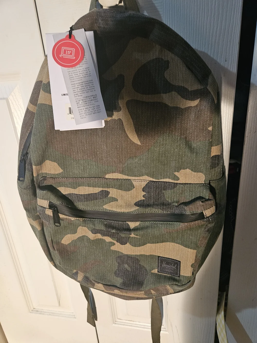 Herschel Supply Company Woodland Camo Backpack - Green, Brown, Black